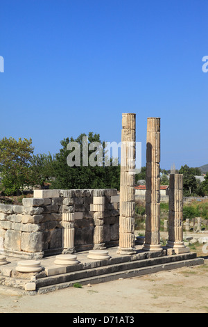 Reste von Letoon, Antalya, Türkei Stockfoto