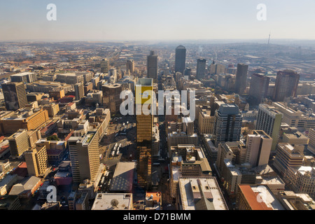 Stadtbild in der Innenstadt von Johannesburg, Südafrika Stockfoto