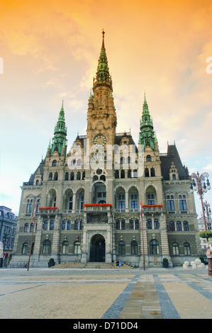 Liberec Rathaus - Liberec Rathaus 01 Stockfoto