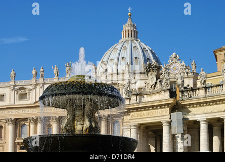 Rom Petersdom - Rom päpstliche Basilika Sankt Peter 04 Stockfoto