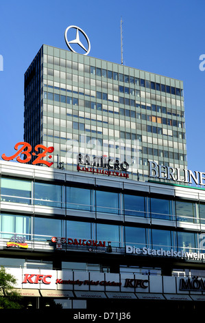 Berlin, Charlotenburg, Ku-Damm, Stadt, Architektur, Shopping, Center, Europa-Center, Europa Center Einkaufszentrum, Foto Kazimierz Jurewicz Stockfoto