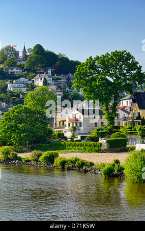 Treppe-Viertel in Blankenese, Hamburg, Deutschland, Europa Stockfoto