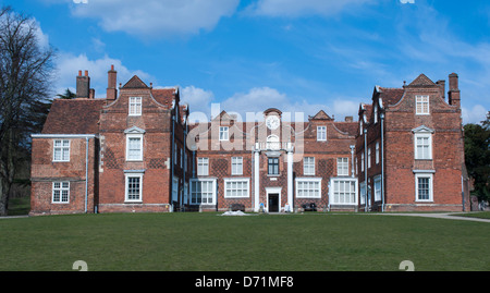 Christchurch Mansion in Christchurch Park Ipswich Suffolk England Stockfoto