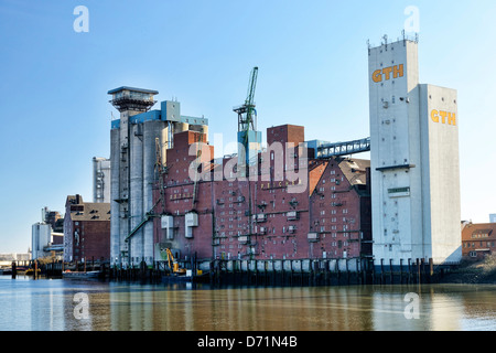 Rethe-Speicher in Wilhelms Burg, Hamburg, Deutschland, Europa Stockfoto