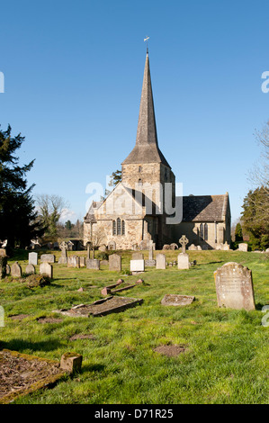 St Giles Kirche Horsted Keynes, West Sussex, UK Stockfoto