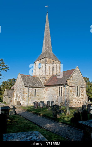 St Giles Kirche Horsted Keynes, West Sussex, UK Stockfoto