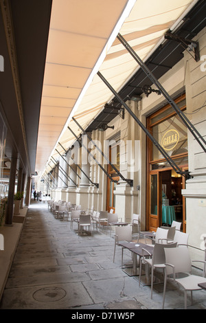 Gilli Cafe, die Piazza della Republica; Florenz; Italien Stockfoto