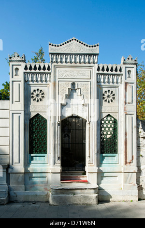 Ägypten, Istanbul, Eyüp, Naziri Izzet Efendi Türbesi Stockfoto