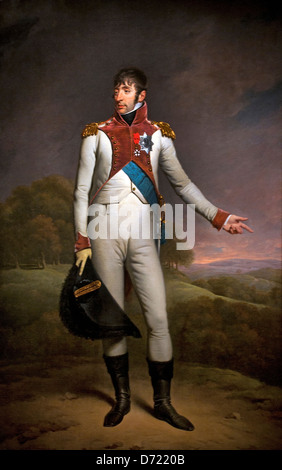 König Louis Napoléon Bonaparte war ein jüngerer Bruder Napoleons I., des französischen Imperators. Er war Monarch von 1806 bis 1810, dem Königreich Holland, Stockfoto