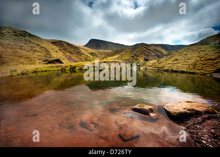 Llyn y Ventilator fach Abfluss pool Stockfoto