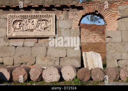 Ein römisches Haus auf dem Forum Romanum, Rom, Italien Stockfoto