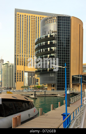 Adresse Hotel, hohe Aufstieg Gebäude rund um die Dubai Marina, Vereinigte Arabische Emirate, UAE Stockfoto