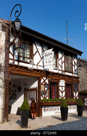 Architektur von Barbizon, Seine et Marne, Ile-de-France, Frankreich Stockfoto