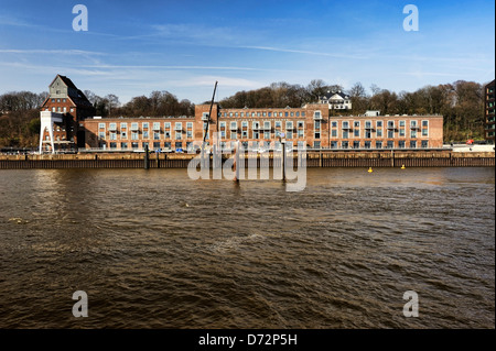 Altonaer Kai Speicher zwischen neuen Mühlen und große Elbstrasse in Altona, Hamburg, Deutschland, Europa Stockfoto