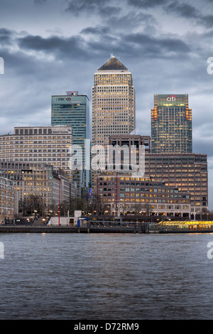 Canary Wharf, London, UK Stockfoto