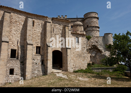 Barroux, Frankreich, Ch √ ¢ Teau Le Barroux Burg Stockfoto