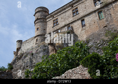 Barroux, Frankreich, Ch √ ¢ Teau Le Barroux Burg Stockfoto