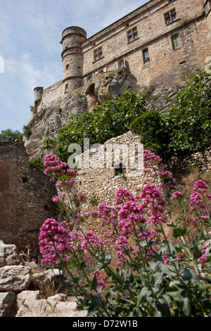 Barroux, Frankreich, Ch √ ¢ Teau Le Barroux Burg Stockfoto