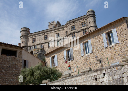 Barroux, Frankreich, Ch √ ¢ Teau Le Barroux Burg Stockfoto