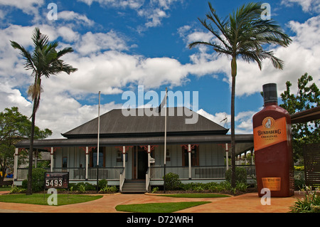 Eingang in Bundaberg rum Destillerie Bundaberg Queensland Australien Stockfoto