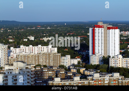 Berlin, Deutschland, im Hinblick auf Gropius Residenzstadt Stockfoto