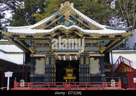 Shinyosha (Schuppen von tragbaren Schrein), Geschichtliches, Nikko, Tochigi Präfektur, Japan, UNESCO-Weltkulturerbe Stockfoto