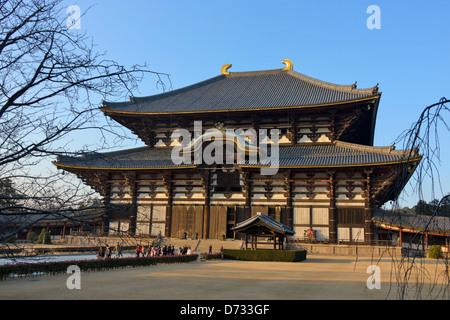 Todaiji Tempel, größte hölzerne Tempel in der Welt, Nara, Japan Stockfoto