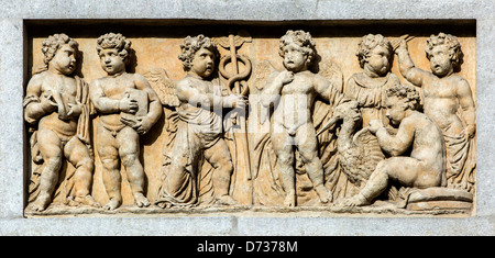 Relief Stockfoto