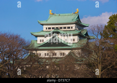 Burg von Nagoya, Japan Stockfoto