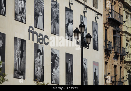 Fnac-Shop in Sevilla, Spanien Stockfoto