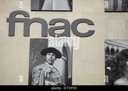 Fnac-Shop in Sevilla, Spanien Stockfoto