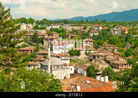 Osmanische Häuser, Safranbolu, Karabuk, Türkei Stockfoto