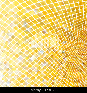 Goldenen Geschäft Mosaik Stockfoto