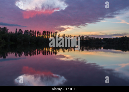 Wharfedale Ansichten, West Yorkshire Stockfoto