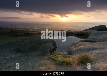 Wharfedale Ansichten, West Yorkshire Stockfoto