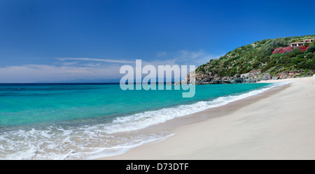 Sardische wunderschöne Küste. Stockfoto