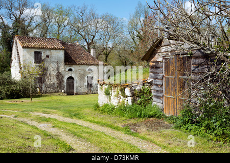 St Cernin de Labarde Dordogne Abteilung in der Region Aquitaine ein kleines französisches Dorf Süd-West-Frankreich. Stockfoto