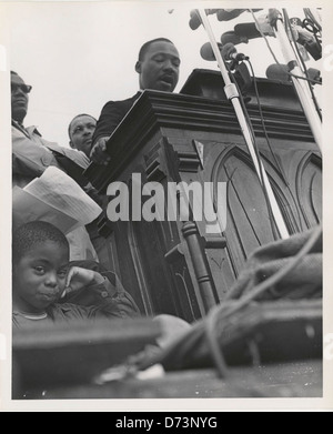 Martin Luther King, Jr. Montgomery März anlässlich Stockfoto