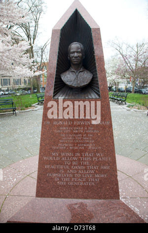 Ronald McNair-Denkmal in Brooklyn New York Stockfoto