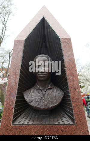 Ronald McNair-Denkmal in Brooklyn New York Stockfoto