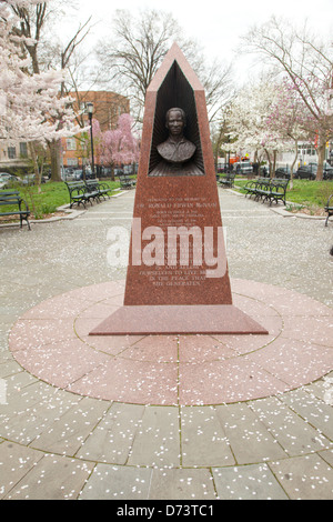 Ronald McNair-Denkmal in Brooklyn New York Stockfoto