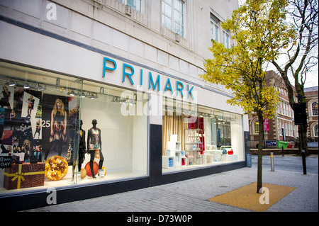 Primark-Filiale in Liverpool, Großbritannien Stockfoto