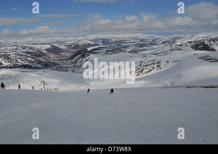 An der Spitze der Glas Maol, Glenshee. Stockfoto