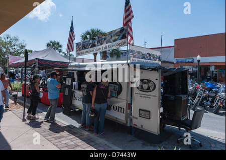 Leesburg, Florida USA Bikefest 2013, Welten größte 3-tägige Motorrad & Musikveranstaltung April 26-28 Stockfoto