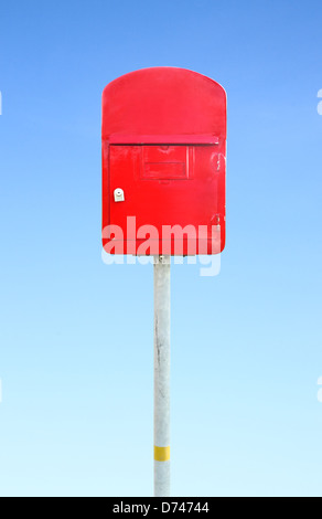 Postfach mit einem blauen Himmel Stockfoto