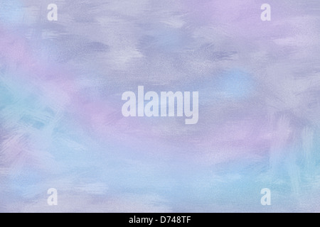 Zusammenfassung Hintergrund in Pastell Schatten mit Schnee. Pinselstriche. Stockfoto
