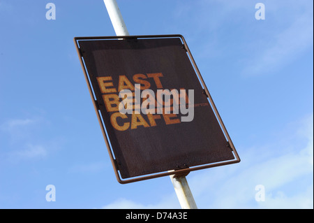 East Beach Cafe, Littlehampton, West Sussex von Architekt Thomas Heatherwick Stockfoto