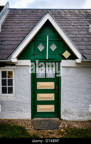 Traditionelles Haus in Sonderho auf der dänischen Insel Fanø Stockfoto