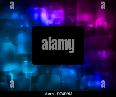 Abstrakte leuchtenden Hintergrund Stockfoto