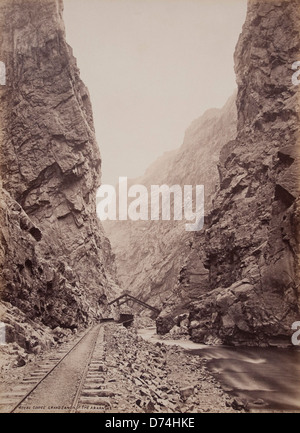 Royal Gorge, Grand Canyon der Arkansas Stockfoto